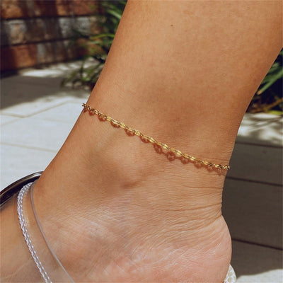 Ankelarmband Charlotte | 18k Goud