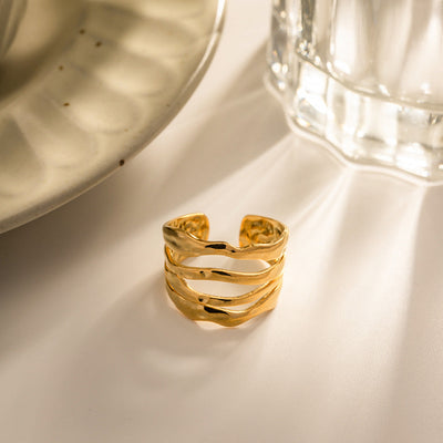 Cass Ring | 18k Goud
