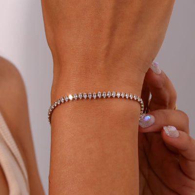 Tennisarmband Wisteria Diamant | 18k Goud