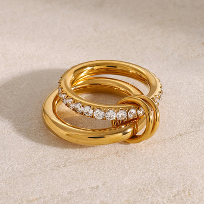 Alison Diamant Ring | 18k Goud