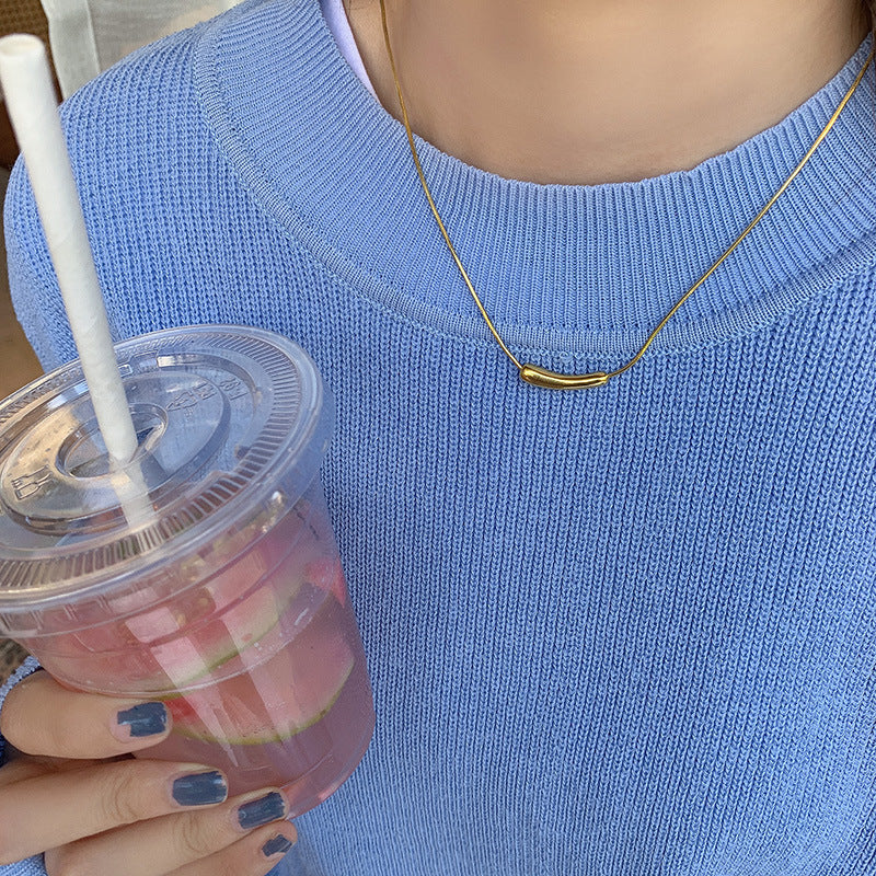 Zawieszka Sandra Snakebone | Goud 14k