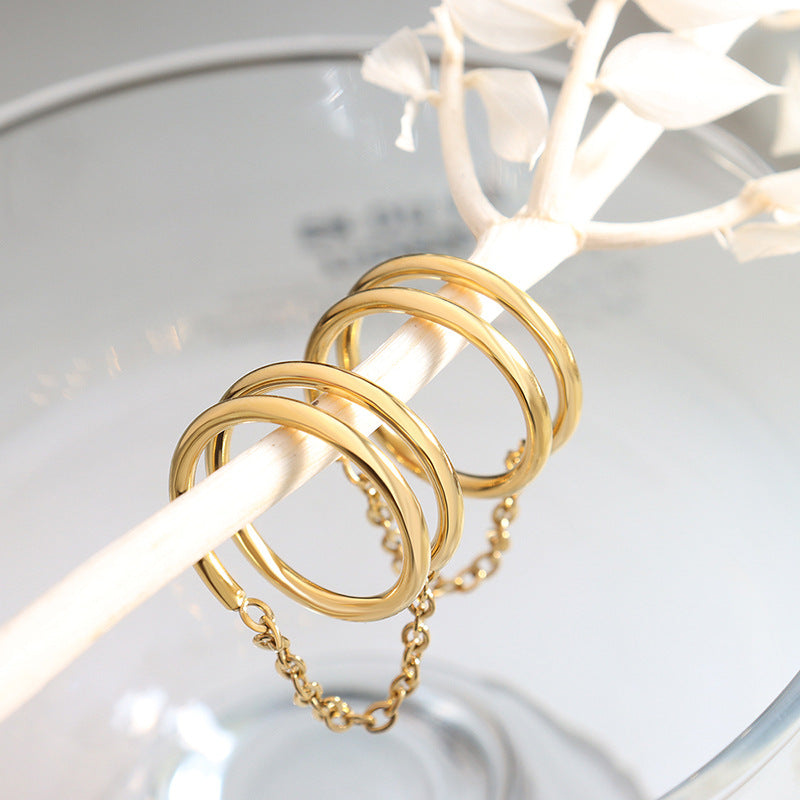 roterende ring | 18k Goud