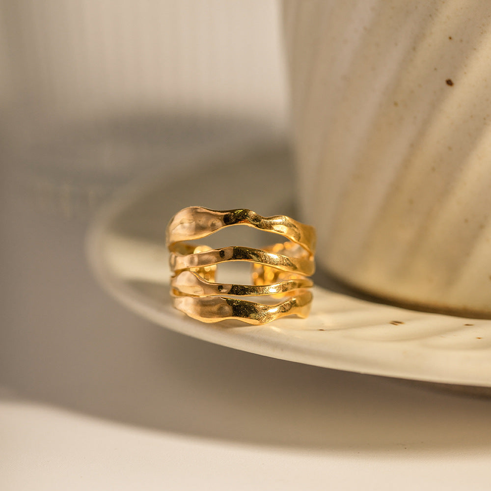 Cass Ring | 18k Goud