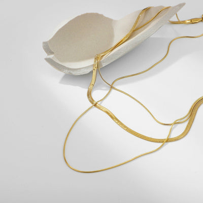 Zafina Halsketting | 18k Goud