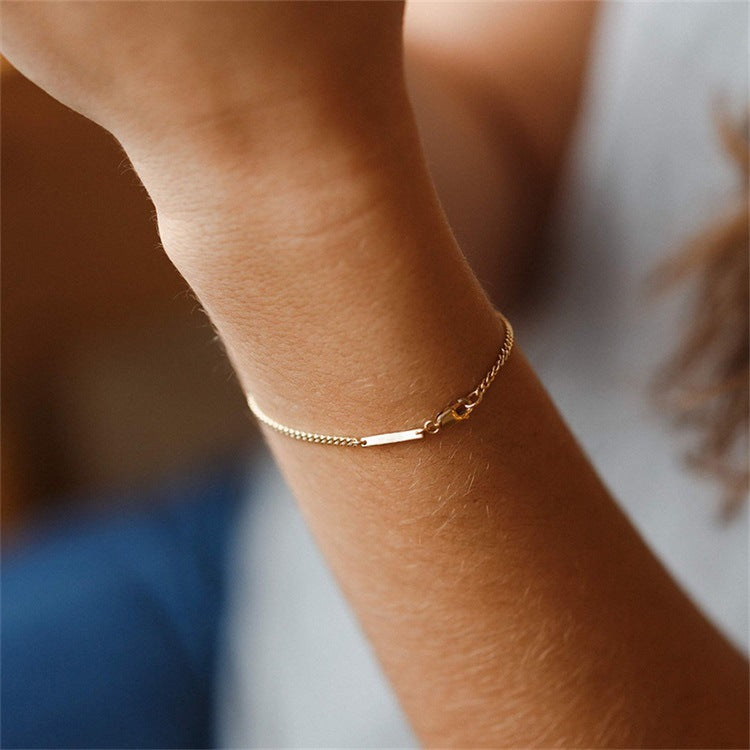 Rozemarijn Kettingarmband | 18k Goud