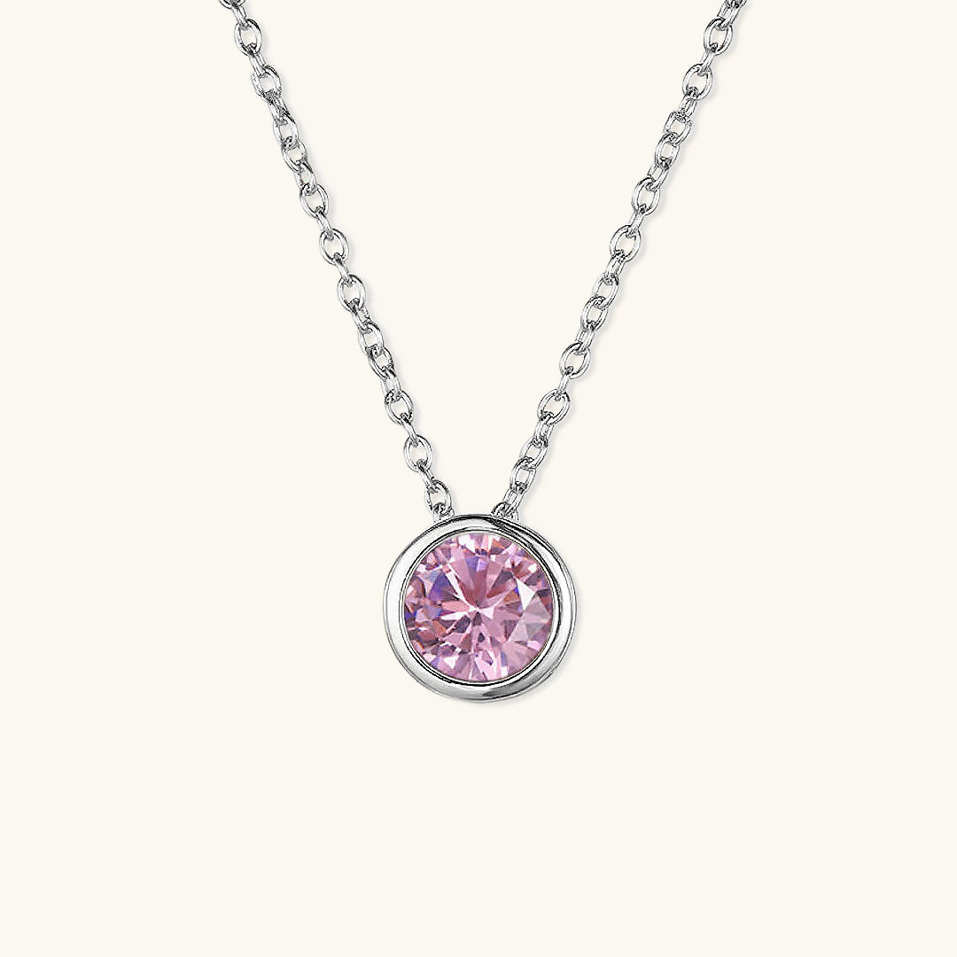 Amelia Halsketting met Geboortesteen | 18k Goud