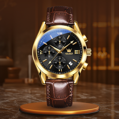Quartz Luminous Chronograaf Horloge