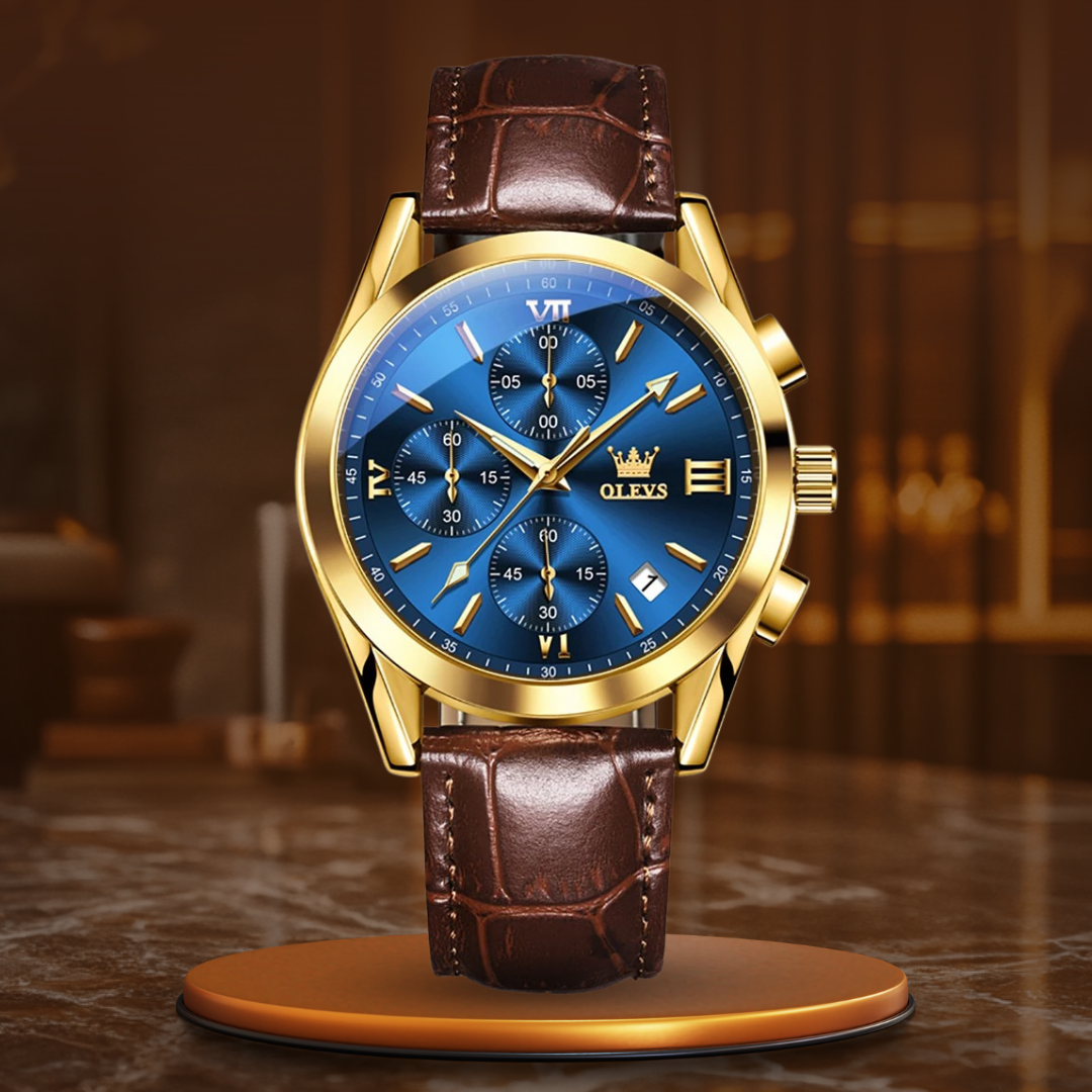 Quartz Luminous Chronograaf Horloge
