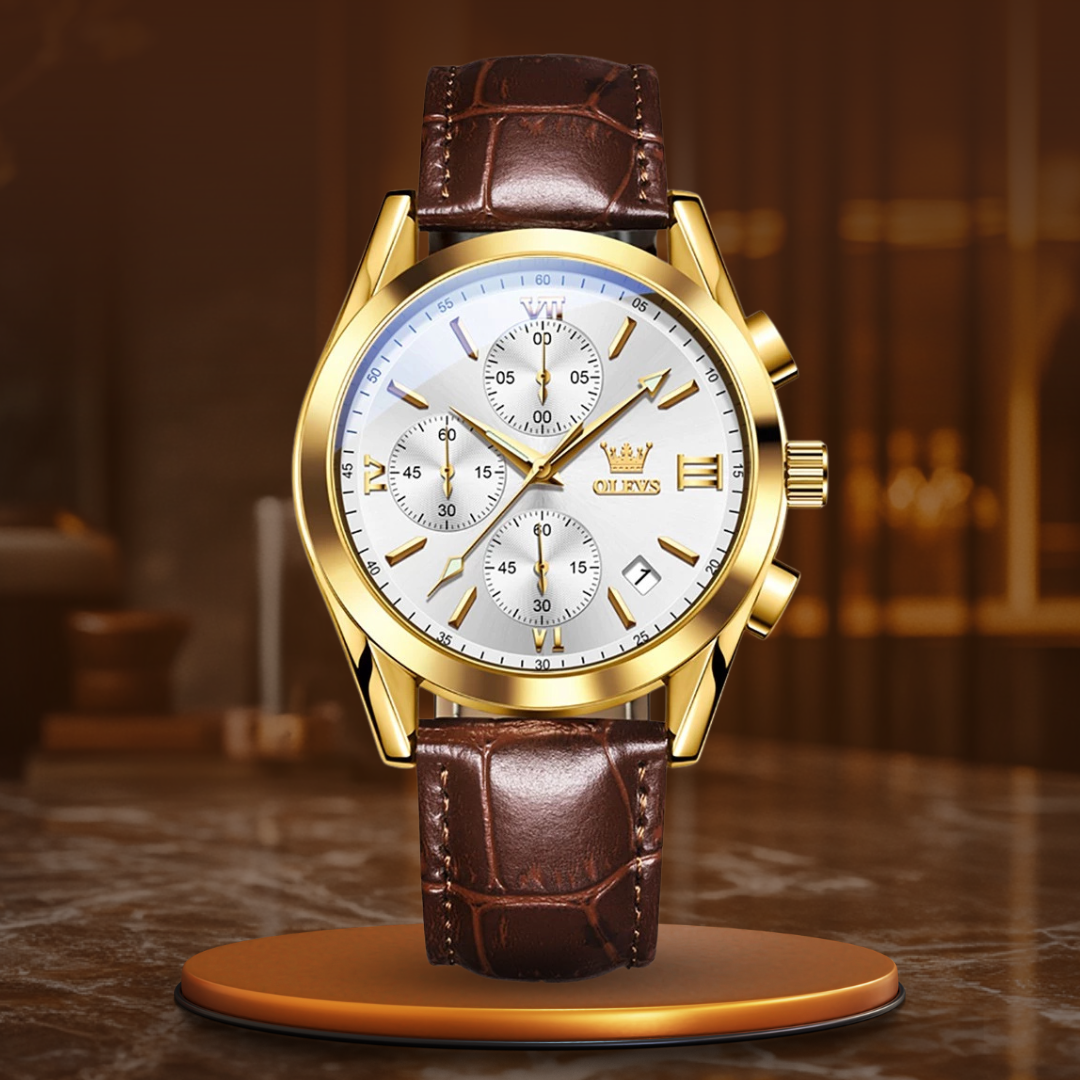 Quartz Luminous Chronograaf Horloge
