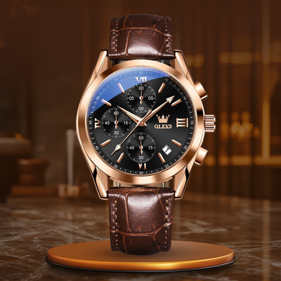 Quartz Luminous Chronograaf Horloge