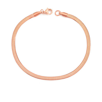 Stella Halsketting met Vlecht en Vispatroon | 18k Goud