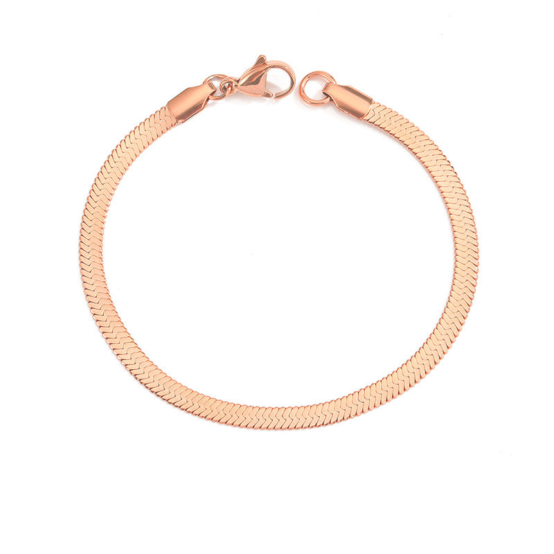 Stella Halsketting met Vlecht en Vispatroon | 18k Goud