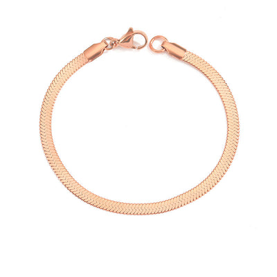 Stella Halsketting met Vlecht en Vispatroon | 18k Goud