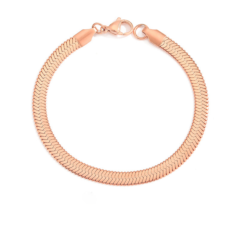 Stella Halsketting met Vlecht en Vispatroon | 18k Goud