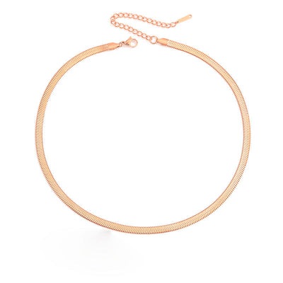 Vissenvlecht ketting | 18k Goud