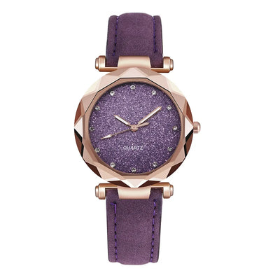 Chic Strass Moderne Horloge