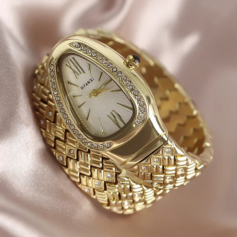 Serpentia™ Luxe Dameshorloge