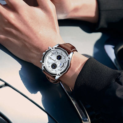 Quartz Chronograaf Racing Horloge