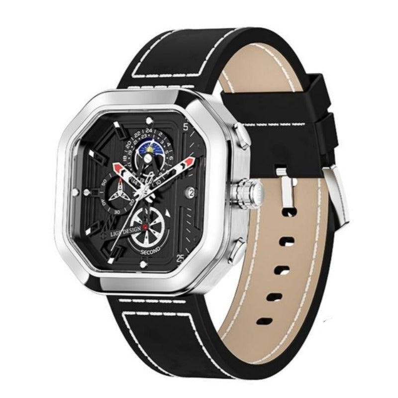 Luxe Quartz Chronograaf Horloge