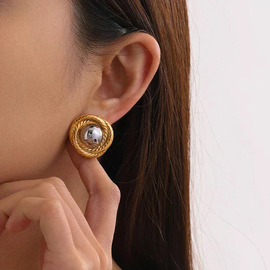 Ariadne Oorbellen | 18k Goud