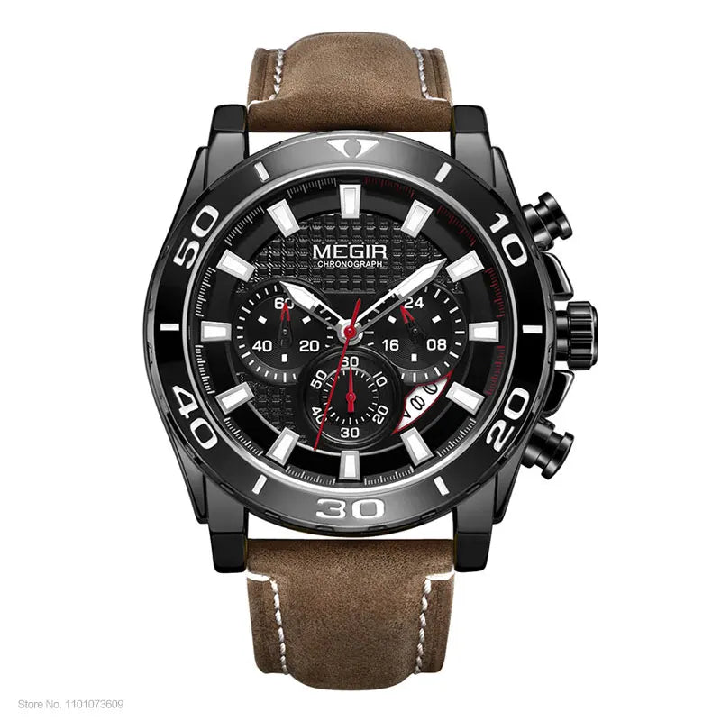 Leger Sport Chronograaf Quartz Horloge