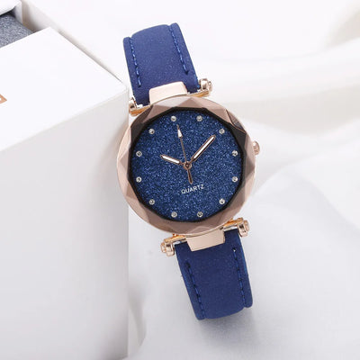 Chic Strass Moderne Horloge