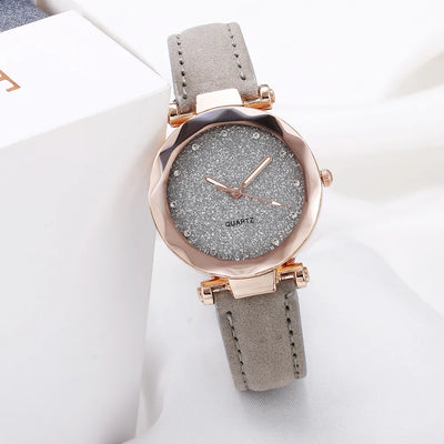 Chic Strass Moderne Horloge