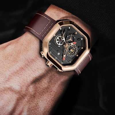 Luxe Quartz Chronograaf Horloge