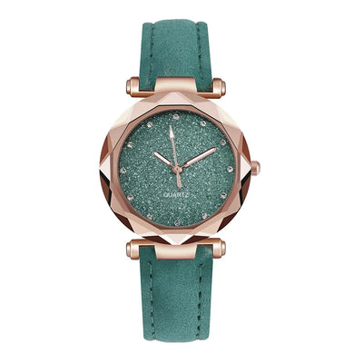Chic Strass Moderne Horloge