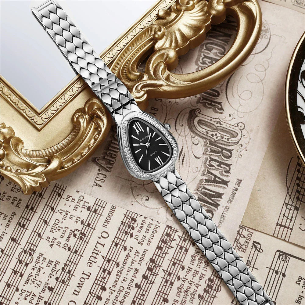 Serpentia™ Luxe Modehorloge