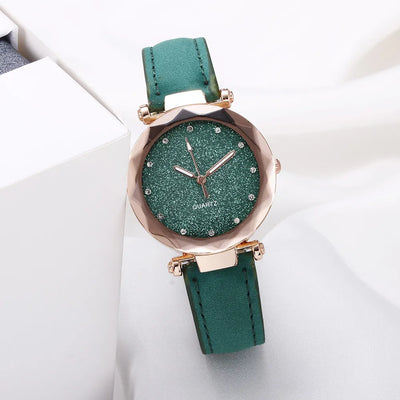 Chic Strass Moderne Horloge