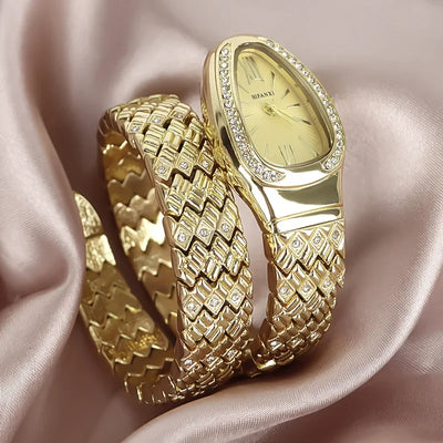 Serpentia™ Luxe Dameshorloge