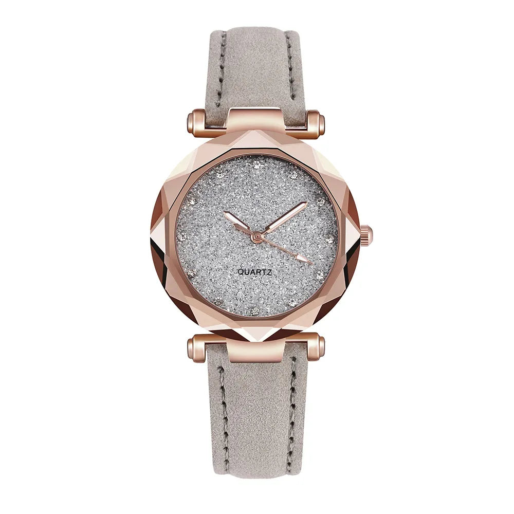 Chic Strass Moderne Horloge