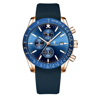 van Wennink© - Stralende Datum Chronograaf Horloge