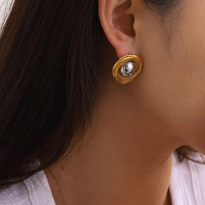 Ariadne Oorbellen | 18k Goud