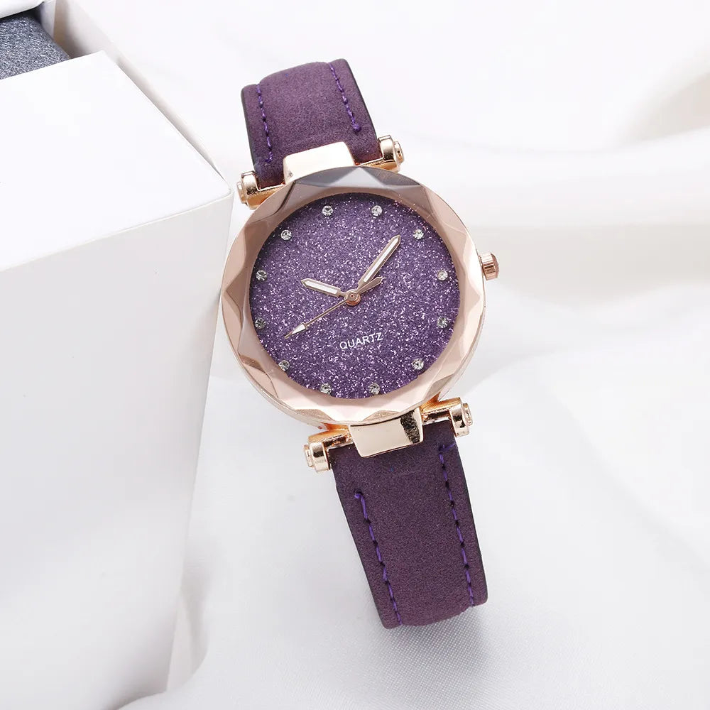 Chic Strass Moderne Horloge