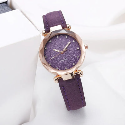 Chic Strass Moderne Horloge