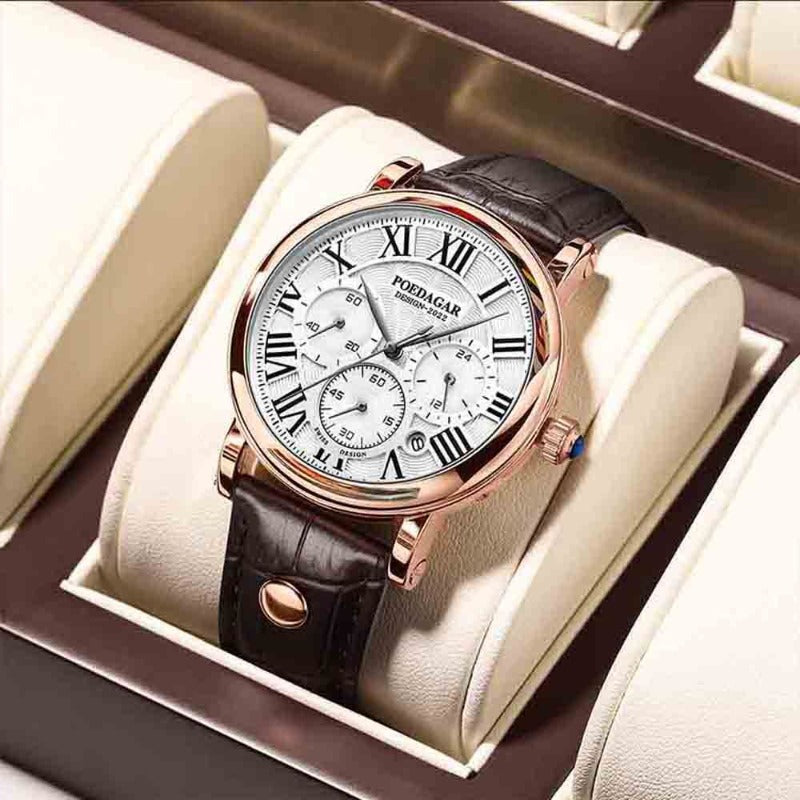 van Wennink© - Luxe Casual Chronograaf Horloge