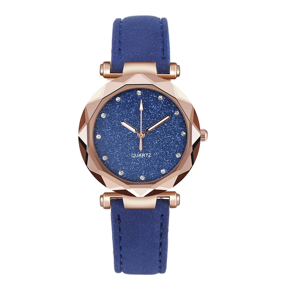 Chic Strass Moderne Horloge