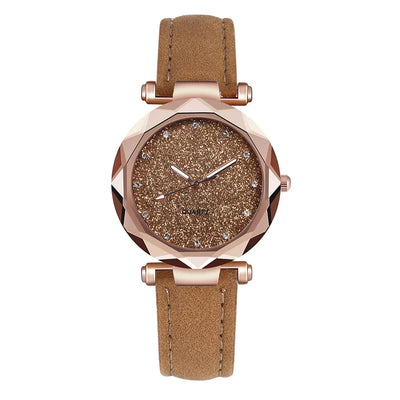 Chic Strass Moderne Horloge