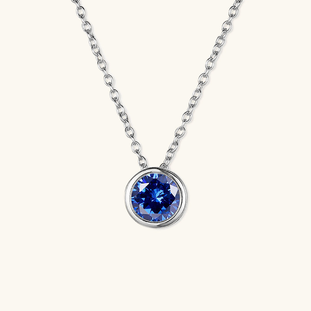 Amelia Halsketting met Geboortesteen | 18k Goud