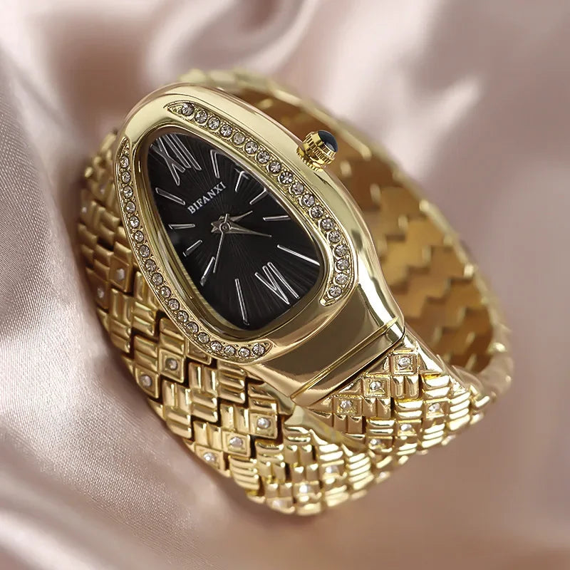 Serpentia™ Luxe Dameshorloge