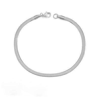 Stella Halsketting met Vlecht en Vispatroon | 18k Goud