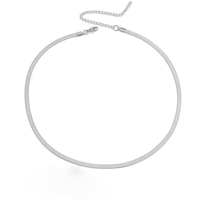 Vissenvlecht ketting | 18k Goud