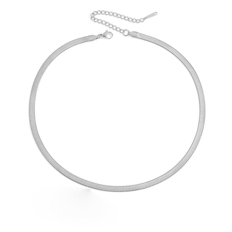Vissenvlecht ketting | 18k Goud