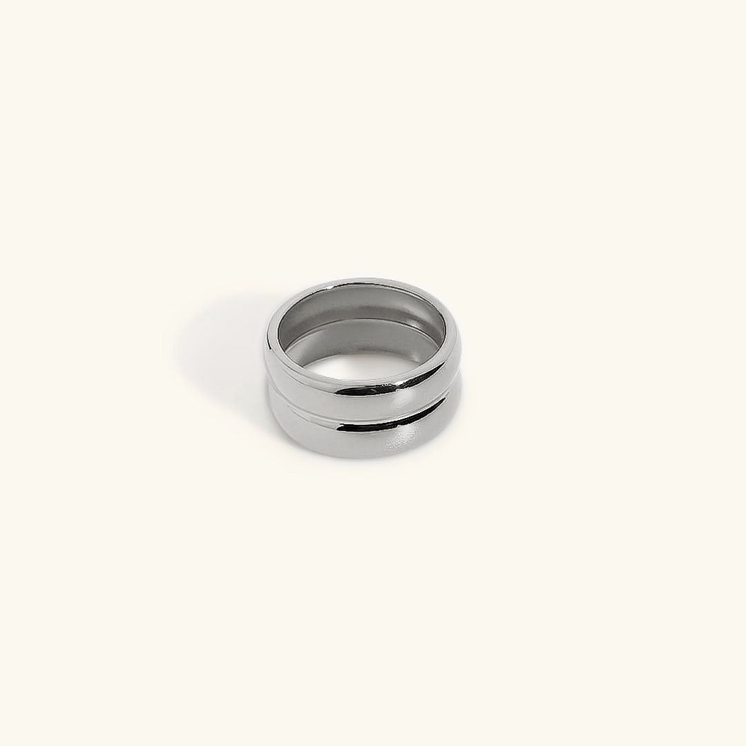 Zelle Ring | 18k Goud