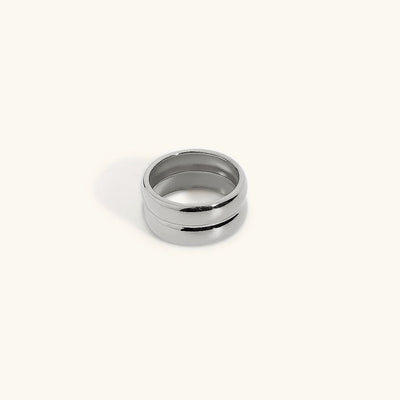 Zelle Ring | 18k Goud