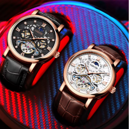 van Wennink© - Luxe leren horloge voor zakelijke doeleinden