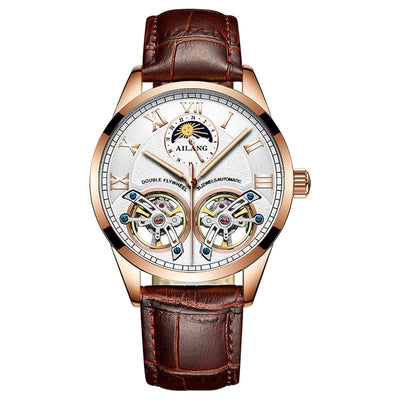 Tourbillon Design Zakelijke Mechanische Horloge