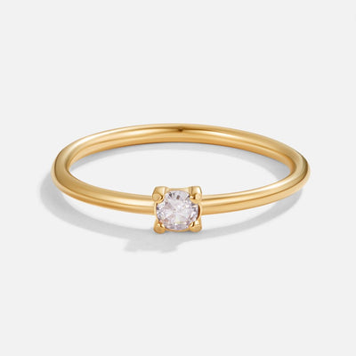 Geboortesteen Ring | 14k Goud